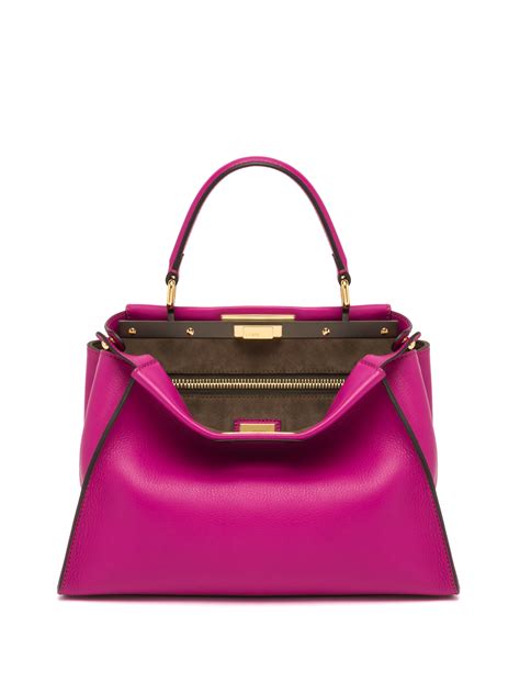 purple peekaboo fendi|fendi peekaboo price.